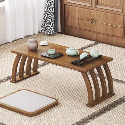 Mới Trung Quốc Zen gỗ rắn tròn bàn cà phê hiện đại phong cách Trung Quốc phòng khách bàn trà mẫu phòng nội thất tùy chỉnh XA02 - Bàn trà
