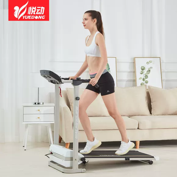 Máy chạy bộ phòng khách nhỏ ổn định mở rộng để xem phim có thể tiết kiệm rắc rối gấp nhỏ đa chức năng mini - Máy chạy bộ / thiết bị tập luyện lớn máy tập chạy bộ tại nhà