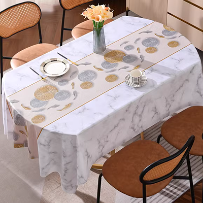 Khách sạn bàn đám cưới vải lớn bàn tròn khách sạn khăn trải bàn hình chữ nhật nhà hàng vải tròn nhà khăn trải bàn tùy chỉnh