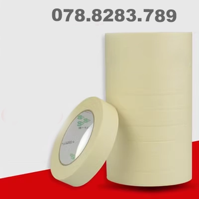 Băng keo che rộng 0,5cm - 10cm dài 50m Băng che 庶 庶 纸 胶带