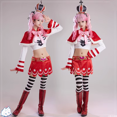 One Piece Perona cos phù hợp với Công Chúa Mononoke cosplay anime nữ goth cosplay arlong