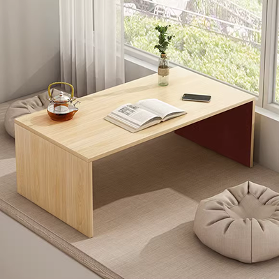 Cung cấp dụng cụ lắp đặt đơn giản, bàn vuông nhỏ chạm khắc vuông, bàn cà phê, phòng khách, bàn cà phê, kết hợp màu trắng đơn giản, nhiều loại
