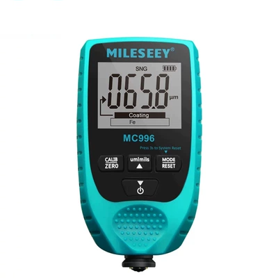 Máy đo độ dày lớp phủ Maitest MC996 Máy đo độ dày màng sơn có độ chính xác cao thử nghiệm ô tô 0-1500um sắt và nhôm hai mục đích