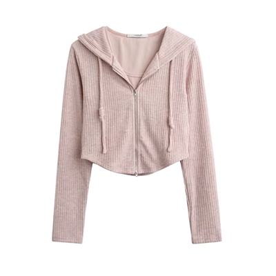 Mai mai ngày mai mới 3 ngọn lửa màu lông chim cashmere ngắn áo khoác cardigan nữ