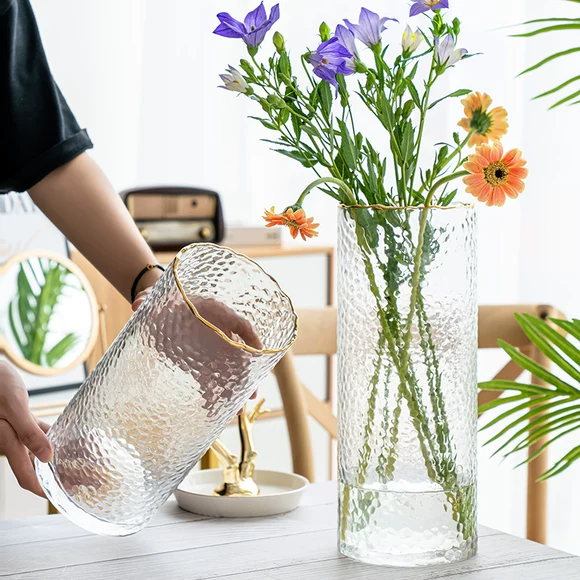 Đồ đá mọng nước chậu cây gốm mage đen đống cũ hoa lớn đất thở hai tai đất sét - Vase / Bồn hoa & Kệ chậu đất