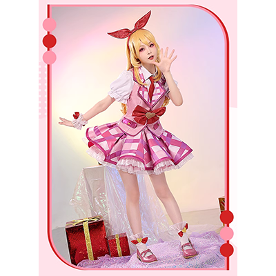 Tùy 
            Chỉnh Ba Điểm Ảo Tưởng Thần Tượng Sự Kiện Cos Phù Hợp Với Hoshigongberry Cosplay Nữ Anime Trang Phục Nữ Phù Hợp Với C Phù Hợp Với