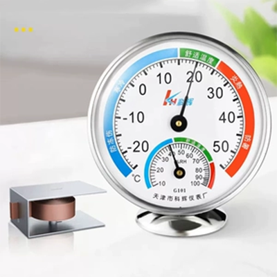 Máy đo nhiệt độ chính xác không cần pin, chất liệu thân thiện với môi trường, có thể treo hoặc dựng đứng