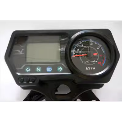 CG125WH125-R Wang Zhujiang 125XF hạnh phúc lục địa mới Wuyang Honda sửa đổi dụng cụ LCD e - Power Meter đồng hồ điện tử xe wave 110