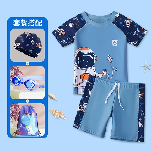 Xin chào mùa hè Lola Baby Spot Tây Ban Nha TINYCOTTONS 19 Áo tắm ngắn tay cho trẻ em - Đồ bơi trẻ em đồ bơi trẻ em chất lượng