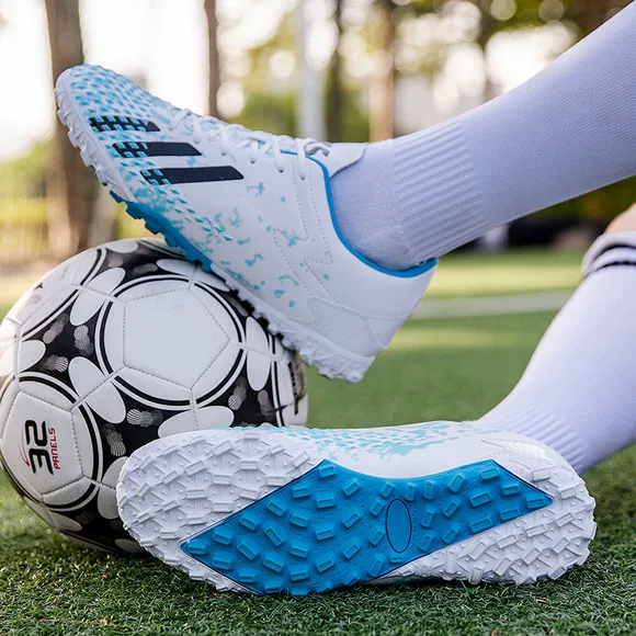 Giày bóng đá thể thao Xiaojie giày cỏ nhân tạo cho nam giày thể thao chính hãng