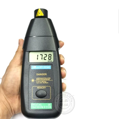 đo vòng quay Máy đo tốc độ quang điện DT2234A+ Máy đo tốc độ laser không tiếp xúc DT2234C máy đo tốc độ vòng quay