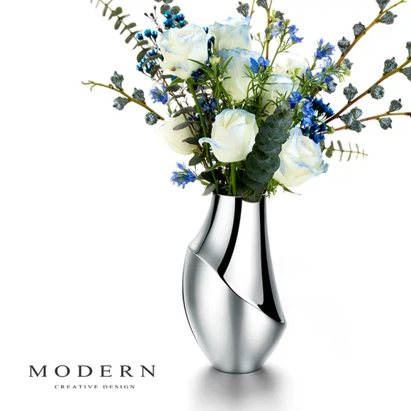 Jingdezhen hiện đại tối giản phòng khách sáng tạo cắm hoa trang trí nhà gốm hoa khô bình hoa trang trí hoa - Vase / Bồn hoa & Kệ bình cắm hoa thủy tinh