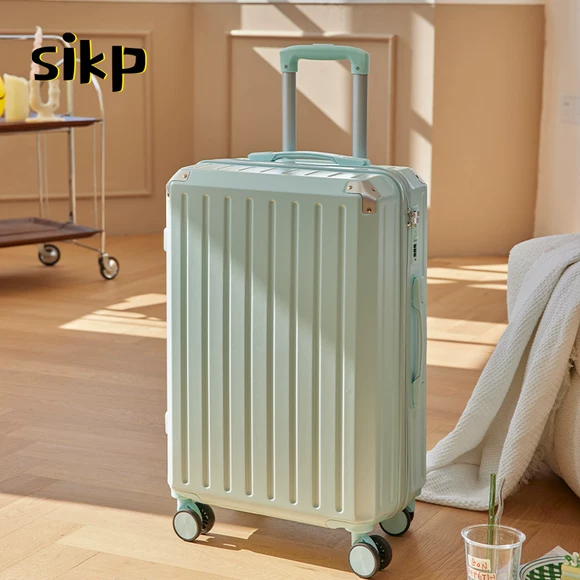 Du lịch gấp ngắn khoảng cách lớn dung tích lớn không thấm nước nhẹ túi hành lý xách tay nữ có thể được đặt túi xe đẩy vali lock and lock 20 inch