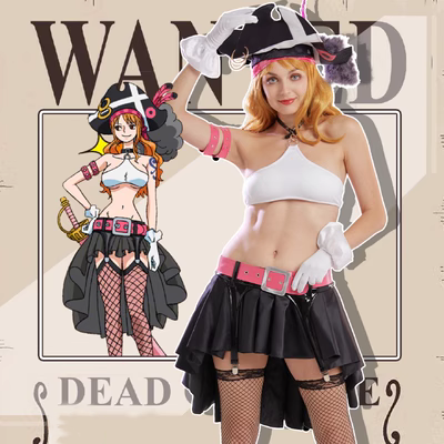 cosplay queen one piece One Piece RED Nami trang phục hóa trang bộ hoàn chỉnh Gothic Punk cosplay yamato one piece