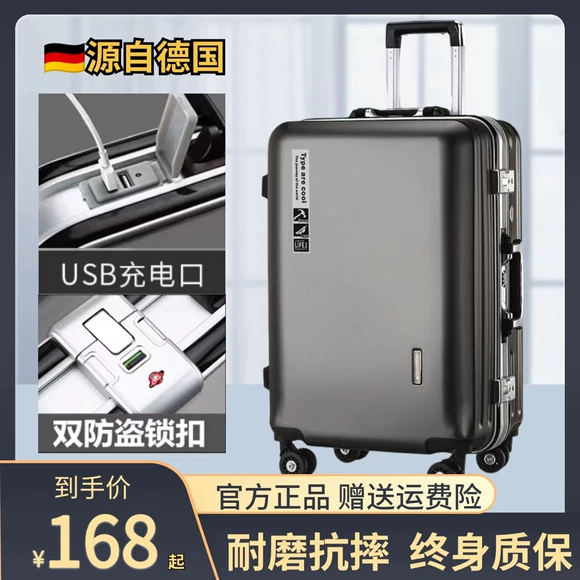 Túi du lịch có thể gập lại túi hành lý xách tay nữ dung lượng lớn lên máy bay du lịch ngắn có thể được đặt túi xe đẩy túi vải - Vali du lịch vali size 18