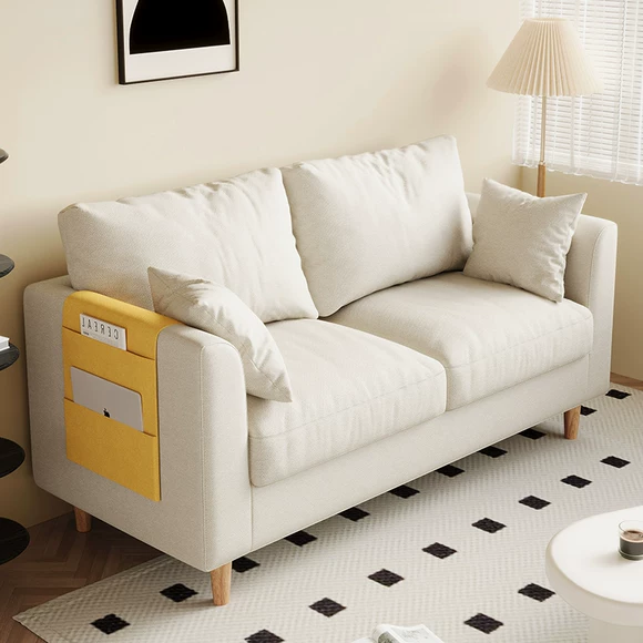 Sau khi Mỹ ánh sáng sang trọng hiện đại sofa da ba-bit đơn giản phong cách châu Âu tân cổ điển nội thất da mộc mạc sofa sofa - Ghế sô pha