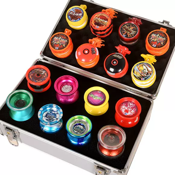 Flash phát sáng Yo-Yo Yo-Yo Magic Track UU Ball Creative Gyro Đồ chơi do choi tre em