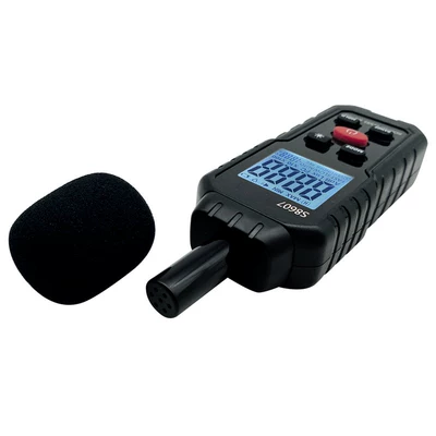 Hộ gia đình decibel thử máy đo tiếng ồn tiếng ồn đo mức âm thanh kỹ thuật số cầm tay đo âm lượng môi trường máy dò dụng cụ đo tiếng ồn
