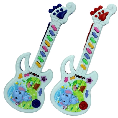 Trẻ em của đồ chơi guitar vibrato với cùng một đoạn có thể chơi mô phỏng ukulele âm nhạc bé câu đố mô hình cụ đồ chơi cho bé 2 tuổi