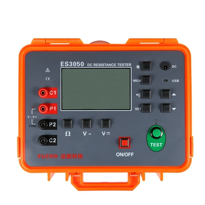Máy đo điện trở tiếp xúc Zhengneng ES3050 Máy đo điện trở tiếp xúc DC microohmmeter ohmmeter đo điện trở đất kyoritsu 4105a