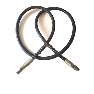 Ống dầu siêu cao áp ống thủy lực ống dây thép lắp đặt nhanh ren dây thép cao su bện ống thủy lực có thể chịu được 110mpa