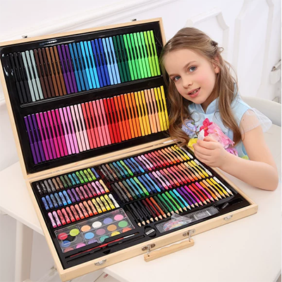 Bút màu nước trẻ em vẽ để gửi hình ảnh hộp quà bút chì mẫu giáo quà tặng trường tiểu học nghệ thuật - Vẽ nhà cung cấp