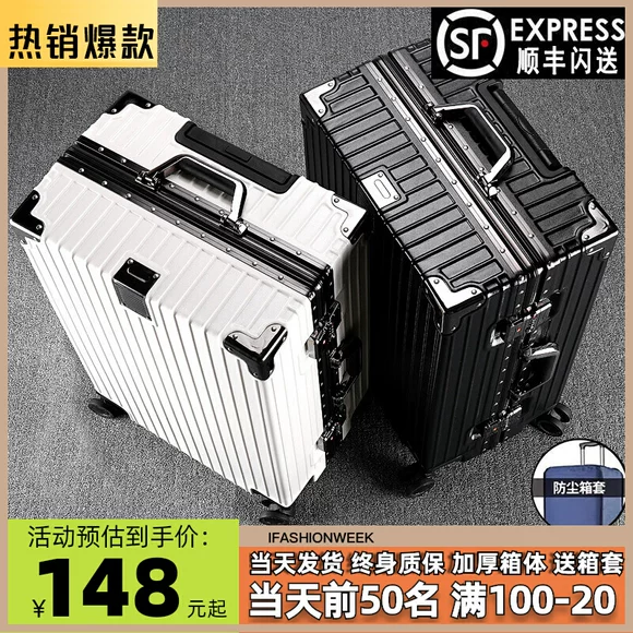 Yishang nhà dung lượng lớn gấp du lịch túi lưu trữ túi lưu trữ xe đẩy hành lý túi lưu trữ hành lý vali trẻ em lock and lock