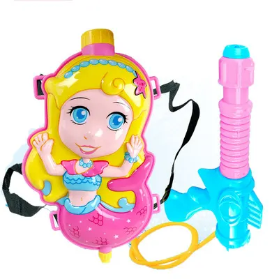 Trẻ em mùa hè của đồ chơi súng nước Mermaid phim hoạt hình súng nước bãi biển máy bay phản lực nước đồ chơi nhà sản xuất bán buôn