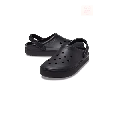 dép phòng sạch Crocs Flat Ngoài Trời Bao Đầu Dép Nam Giày Đế Bằng Nữ Giày Sandal Dép y tế