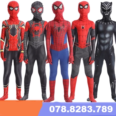 Người Nhện Quần Gwen Jumpsuit Người Lớn Cos Quần Áo Xa Nhà Trẻ Em Halloween Trang Phục Marvel