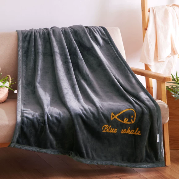 Pha lê rửa sạch bông nhung + giường bông giường đơn sinh viên giường đa chức năng bao gồm mảnh duy nhất của pha lê cashmere chăn giải trí - Ném / Chăn