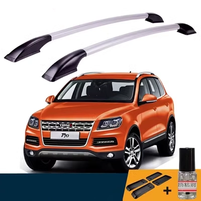 Mustang T70 xe hành lý giá nhôm hợp kim mái dọc giá nóc sửa đổi phụ kiện đặc biệt miễn phí đấm bán giá nóc xe ô tô	