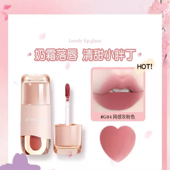 MAC Charm Soft Matte Bullet Lipstick 3g King Glory Lipstick Pink Red Tube Cherry Blossom Limited - Son môi son 3ce cloud lip tint