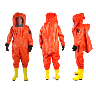 Quần áo bảo hộ hóa chất chữa cháy Quần áo bảo hộ hóa chất liền thân Quần áo bảo hộ lao động