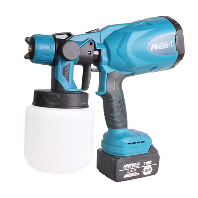 Đức điện súng phun sơn cao su máy phun sơn bình xịt công suất cao nhỏ lithium-ion hiện vật sơn súng phun sơn