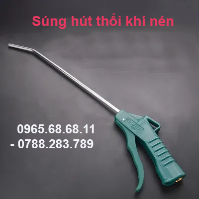 Dụng cụ khí nén Shida súng thổi bụi khí nén vòi kim loại Sata