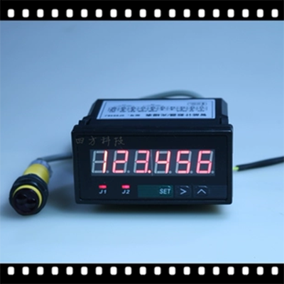 Màn hình hiển thị kỹ thuật số đo tần số máy đo tốc độ tuyến tính đồng hồ đo lưu lượng tức thời công nghiệp SF9648Z điều khiển cảm biến tốc độ