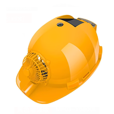 mũ bảo hộ đạt chuẩn Mũ bảo hiểm năng lượng mặt trời có quạt sạc công trường mùa hè quạt điện đa năng điều hòa không khí mũ chống nắng mũ bảo hiểm nón bảo hộ lao động