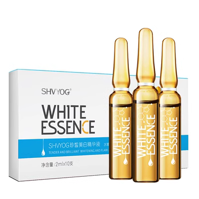 Shu Youge 29 Zhen Zhen Whitening Facial Essence Ampoule Desalination Spot Moisturising Shrinking Pore Brightening tinh chất tế bào gốc