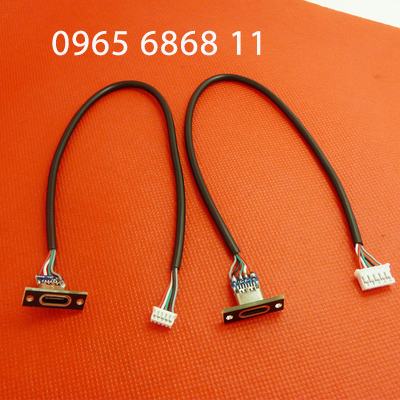 Cáp nối TYPE-C Cáp mở rộng USB có lỗ cố định cáp đầu nối đực và cái 2.0 * 5P