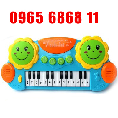 Đàn piano đồ chơi cho trẻ sơ sinh 6 đến 12 tháng tuổi đàn đồ chơi chạy điện với nhiều âm thanh vui nhộn khác nhau