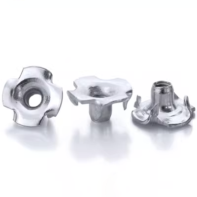 Bốn nắp claw / bốn đầu nối đai ốc khóa / mũ vít thanh / ốc vít bằng gỗ phần cứng đồ nội thất đinh vít