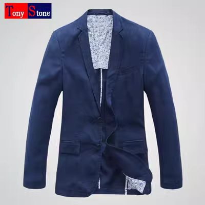 Người anh mùa xuân mới thường linen phù hợp với nam mỏng mỏng cotton linen duy nhất phù hợp với nam áo khoác áo khoác