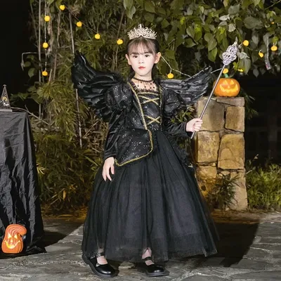 trang phuc haloween Halloween Trẻ Em Trang Phục Harry Potter Thuật Sĩ Cosplay Bé Gái Trang Phục Phù Thủy Đầm Công Chúa google halloween 2020