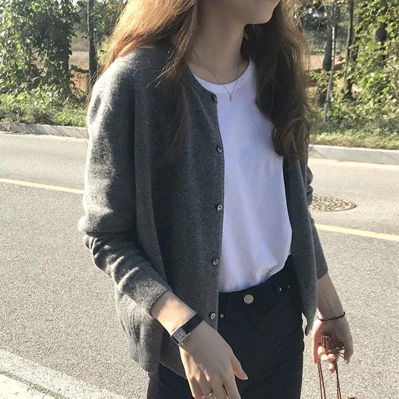 TÔI NÓI TÔI LÀM 傲 丝 度 冬装 新 时尚 间 Áo - Đan Cardigan thoi trang nu