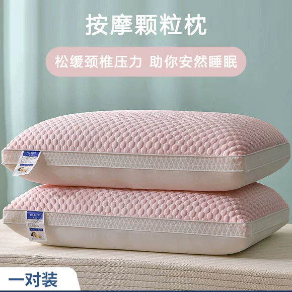 Gối cotton khách sạn Nam Cực chính hãng gối năm sao dành cho người lớn cổ đơn gối ngủ