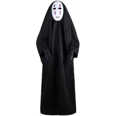 Anime của Hayao Miyazaki Spirited Away cos trang phục truyện tranh người đàn ông vô danh cosplay cùng Halloween trang phục trẻ em