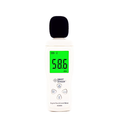 Xima AS804A mini máy đo tiếng ồn cầm tay máy đo tiếng ồn môi trường decibel mét hộ gia đình decibel mét máy đo mức âm thanh