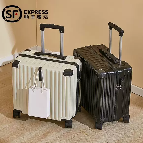 Hành lý nam nữ xe đẩy trường hợp bánh xe phổ quát hành lý hộp vải Oxford vali da hộp 26 inch kéo hộp 24 mật khẩu