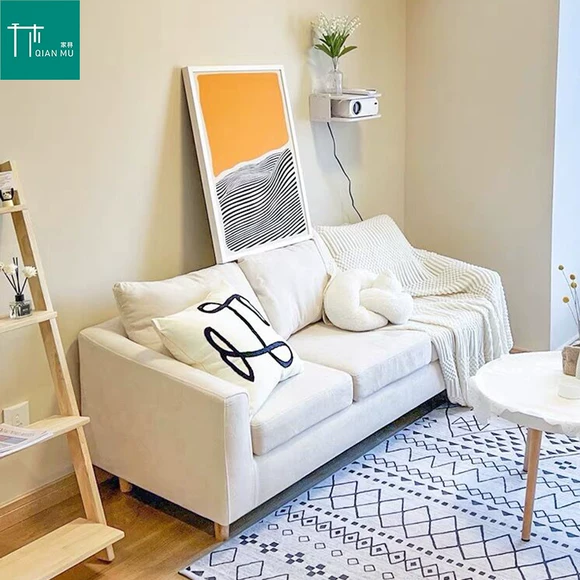 Có thể gập kép sử dụng phòng khách giường sofa trang bị đầy đủ căn hộ nhỏ hiện đại nhỏ gọn người duy nhất dễ dàng beanbag thuê - Ghế sô pha ghế sofa gỗ